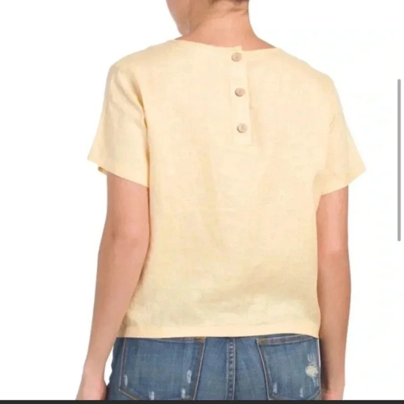 Rachel Zoe front tie top - Picture 4 of 5